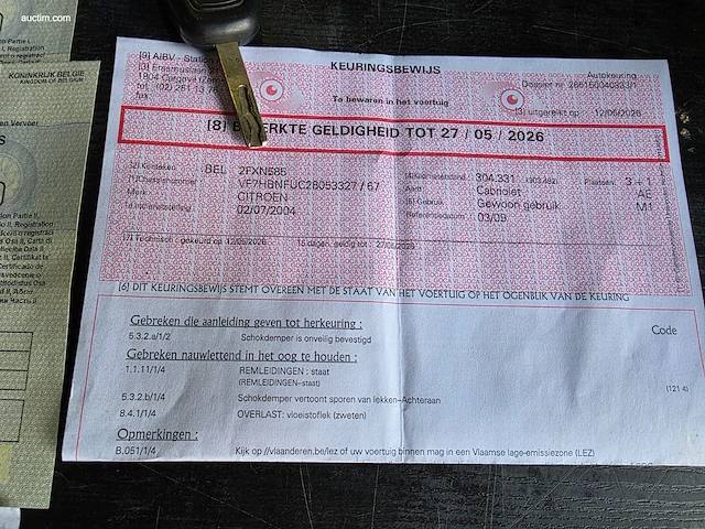 Citroën c3 pluriel 2004 - afbeelding 28 van  34