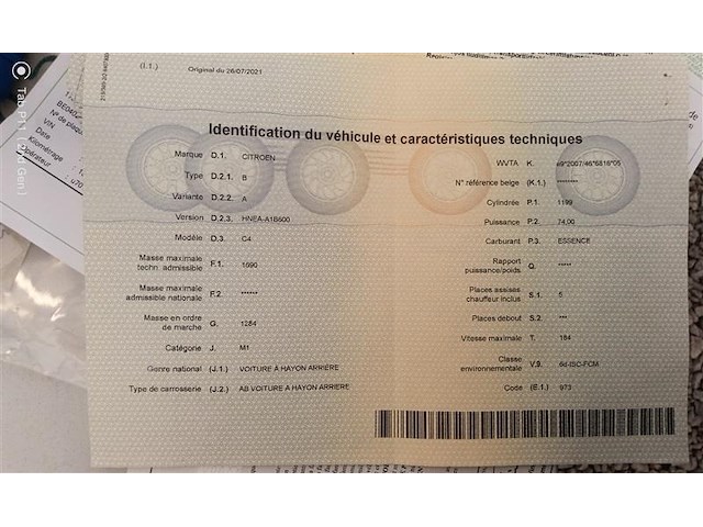 Citroen c4 1.2 puretech feel s&s, 2021 - afbeelding 10 van  26