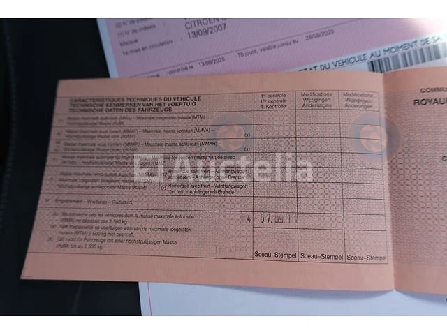 Citroën c4 (2007-vin:vf7lcnfuc74687775) - afbeelding 29 van  38
