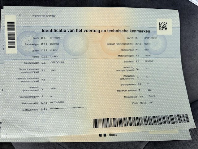 Citroen c5, 2002 - afbeelding 32 van  41