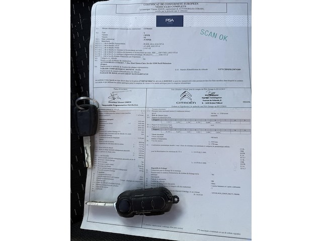 Citroen jumper (2020 - vf7 ycb nfb 12 m74 389) - afbeelding 15 van  23