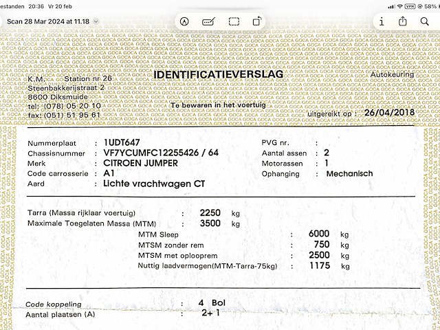 Citroën jumper bedrijfswagen - afbeelding 20 van  27