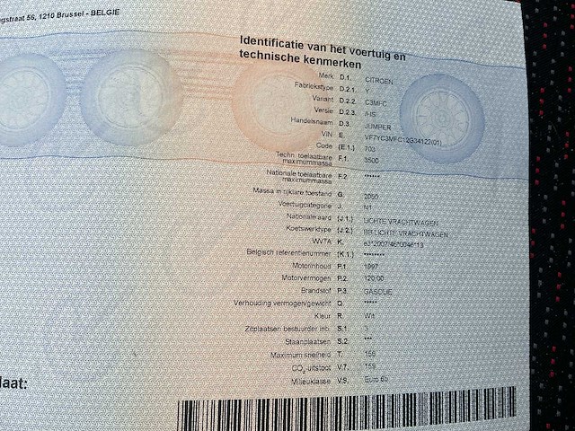 Citroen jumper bedrijfswagen - afbeelding 14 van  28