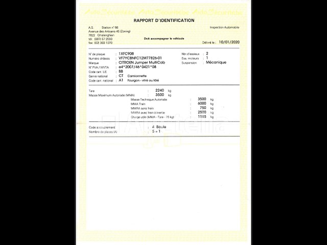 Citroën jumper bus (+/- 210.000km) - afbeelding 12 van  14