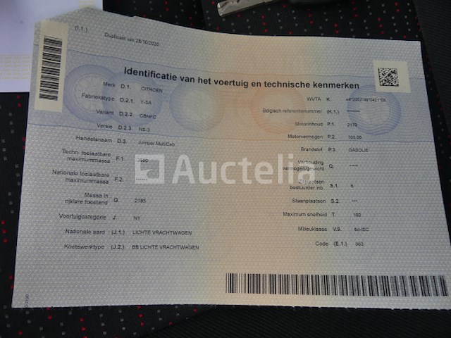 Citroën jumper bus (2020-22,564 km)(vin:vf7ycbnfc12n02317) - afbeelding 8 van  37