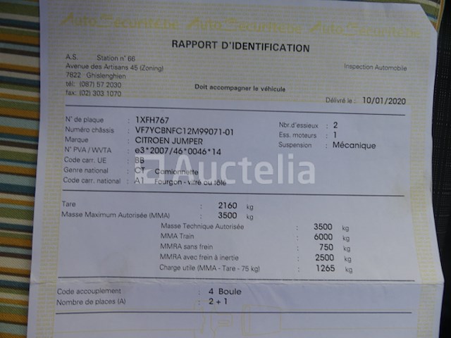 Citroën jumper bus (vin: vf7ycbnfc12m99071) - afbeelding 7 van  34