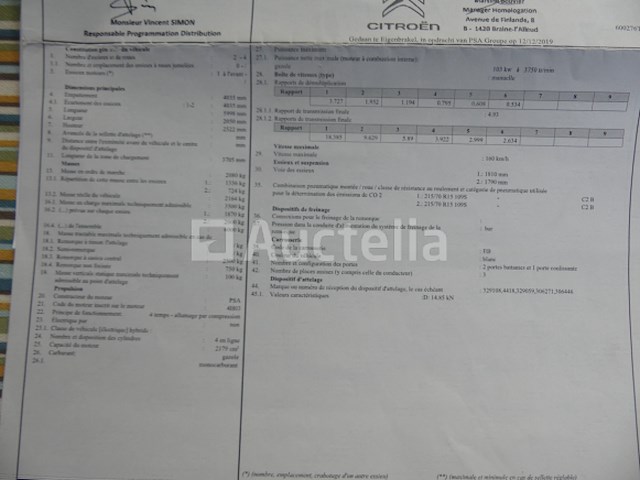 Citroën jumper bus (vin: vf7ycbnfc12m99071) - afbeelding 27 van  34