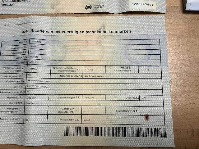 Citroën nemo lichte vrachtwagen - afbeelding 12 van  12