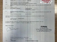 Claas 830 axion vierwielaangedreven tractor - afbeelding 25 van  34