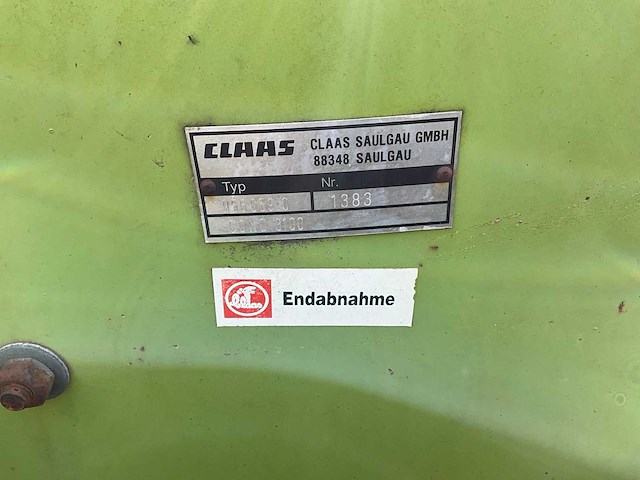 Claas corto 3100s maaier - afbeelding 18 van  18