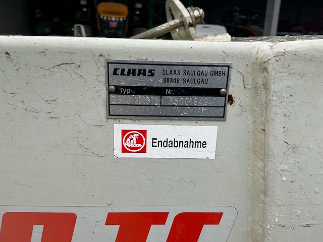 Claas disco 3000 tc schijvenmaaier – zijmaaier (achter/zijmontage) maaimachine - afbeelding 4 van  29