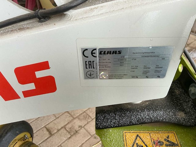 Claas liner 370 grasoogstmachine - afbeelding 6 van  17