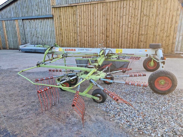 Claas liner 780 profiel / 604 / 050 diverse landbouw tweerotor hark - afbeelding 9 van  25