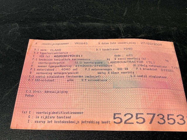 Claas scorpion 7040 plus variopower verreiker - afbeelding 26 van  38