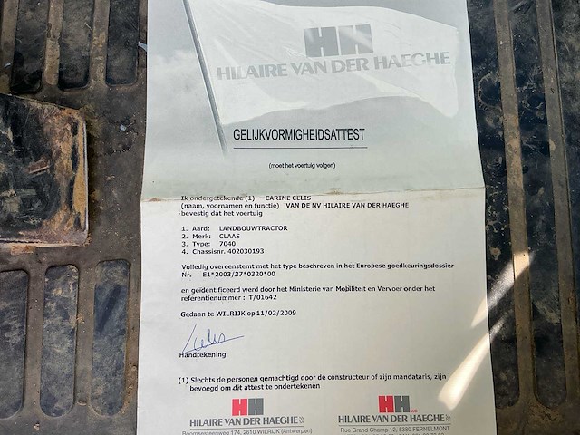 Claas scorpion 7040 plus variopower verreiker - afbeelding 28 van  38