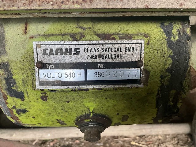 Claas volto 540 sneeuwtrimmer - afbeelding 4 van  12