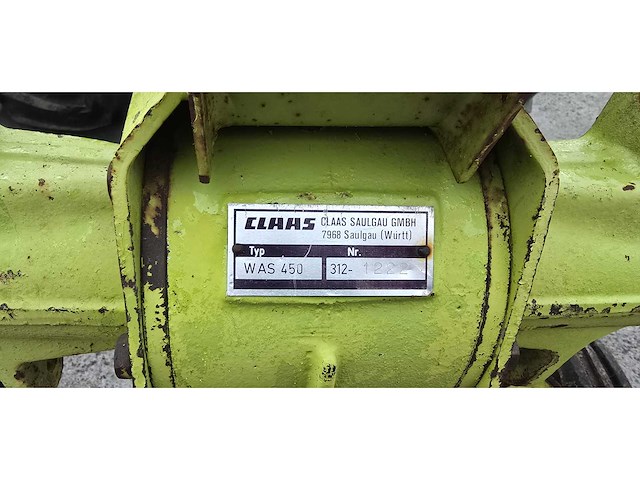 Claas was 450 snow grinder - afbeelding 4 van  11