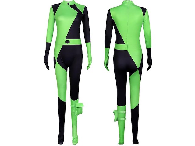 Claofoc shego-kostuum voor dames - afbeelding 1 van  2