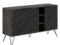 Clara console | 100% melamine | donkerbruin, bendir - afbeelding 3 van  4