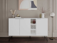 Clara console | 100% melamine | wit - afbeelding 1 van  4