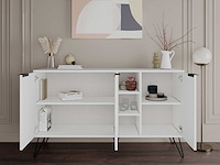 Clara console | 100% melamine | wit - afbeelding 2 van  4