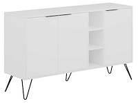 Clara console | 100% melamine | wit - afbeelding 3 van  4