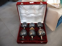 Clarigde verzilverde glazen - afbeelding 1 van  7