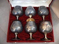 Clarigde verzilverde glazen - afbeelding 2 van  7