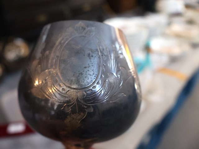 Clarigde verzilverde glazen - afbeelding 5 van  7