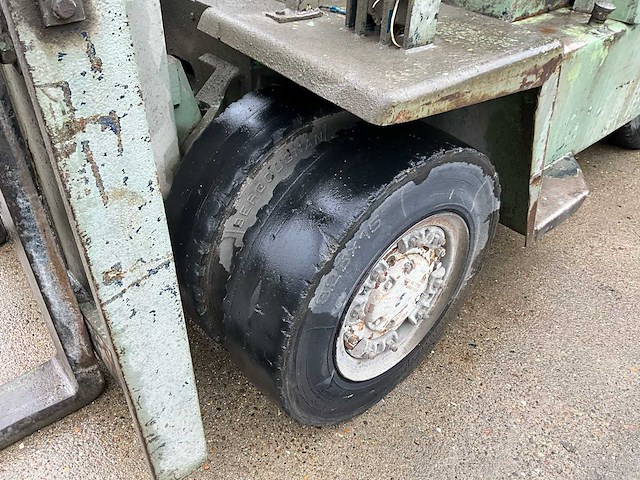 Clark c500 y130 pd vorkheftruck - 6 ton - diesel - werkend - afbeelding 2 van  11