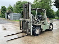Clark c500 y130 pd vorkheftruck - 6 ton - diesel - werkend - afbeelding 1 van  11