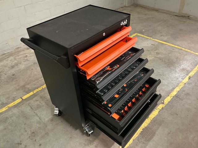 Clas b.line gereedschapswagen gevuld - afbeelding 2 van  8