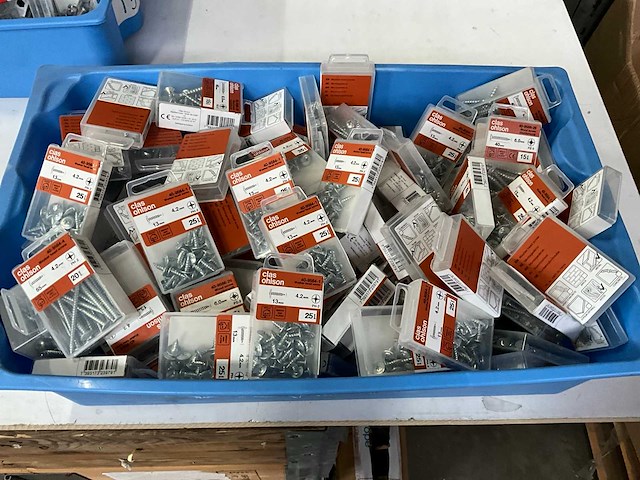 Clas ohlson diverse schroeven (100x) - afbeelding 1 van  6