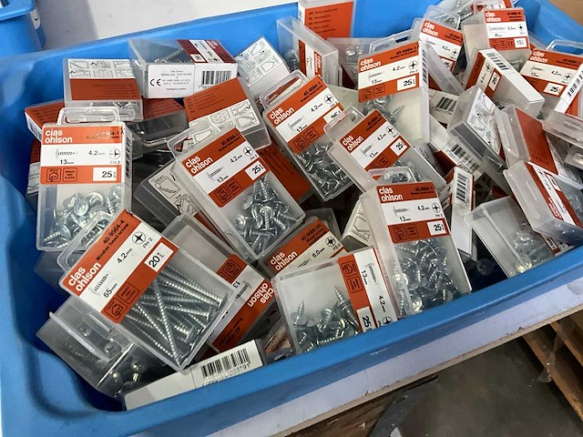Clas ohlson diverse schroeven (100x) - afbeelding 6 van  6