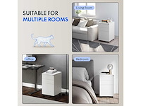 Classeur 3 tiroirs, coffre de bureau à roulettes - afbeelding 6 van  7