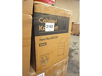 Classeur 3 tiroirs, coffre de bureau à roulettes - afbeelding 7 van  7