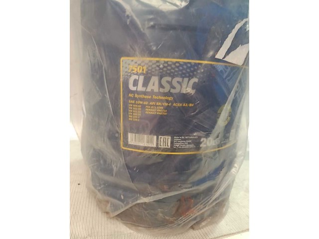 Classic - sae10w40 - 20l - onderdeel vrachtwagen - afbeelding 1 van  2