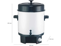 Clatronic 25l 1800w jar sterilisator eka 3338 wit - afbeelding 2 van  6