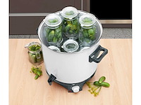 Clatronic 25l 1800w jar sterilisator eka 3338 wit - afbeelding 3 van  6