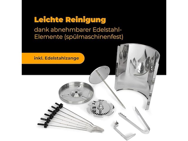 Clatronic verticale kebab-multigrill - afbeelding 3 van  4