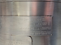 Cleveland elektrisch kookketel ket-6t kantelbaar - afbeelding 3 van  13