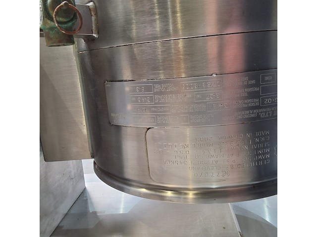 Cleveland elektrisch kookketel ket-6t kantelbaar - afbeelding 4 van  13