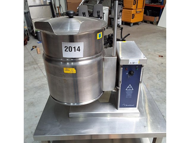 Cleveland elektrisch kookketel ket-6t kantelbaar - afbeelding 1 van  13