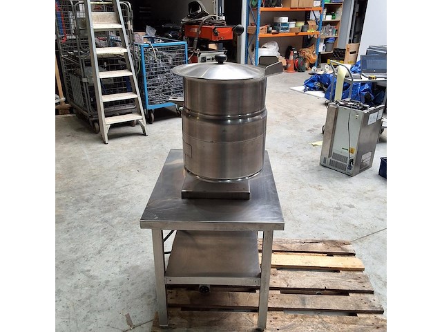 Cleveland elektrisch kookketel ket-6t kantelbaar - afbeelding 10 van  13