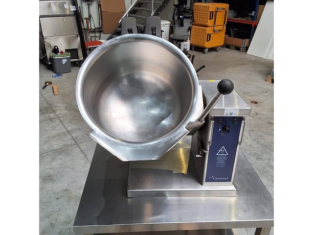 Cleveland elektrisch kookketel ket-6t kantelbaar - afbeelding 12 van  13