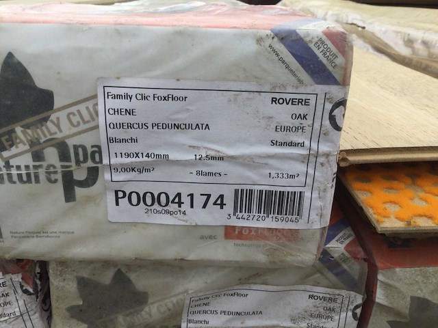 Clic vloer eiken ( 17 m2 ) - afbeelding 4 van  5