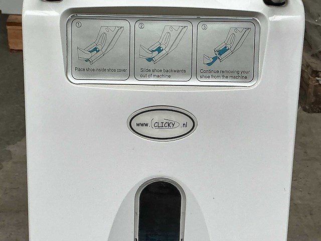 Clicky evolution series rvs overschoendispenser - afbeelding 4 van  7