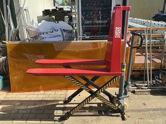 Climax h10m hand hydraulische schaar hooghef palletwagen - afbeelding 1 van  3