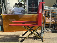 Climax h10m hand hydraulische schaar hooghef palletwagen