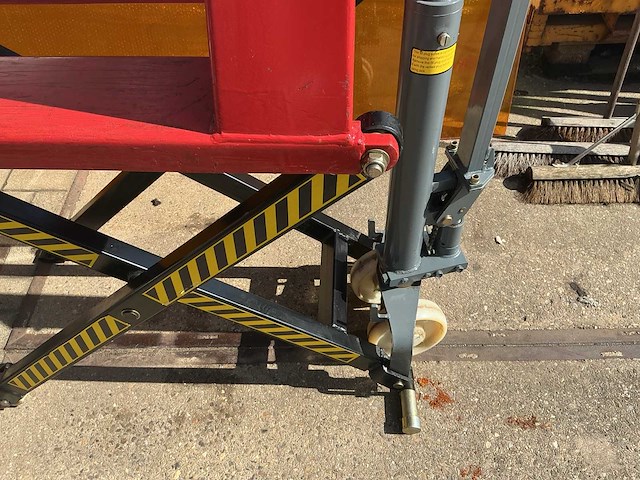 Climax h10m hand hydraulische schaar hooghef palletwagen - afbeelding 2 van  3